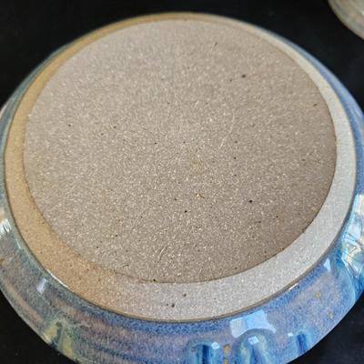 Pottery Lidded Bowl and Vases (LR-DW)