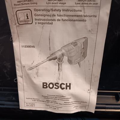 BOSCH BOSCHHAMMER 11235EVS Turbo in carry / storage case - Electric