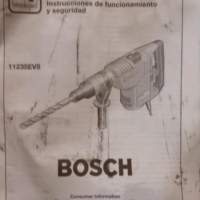 BOSCH BOSCHHAMMER 11235EVS Turbo in carry / storage case - Electric