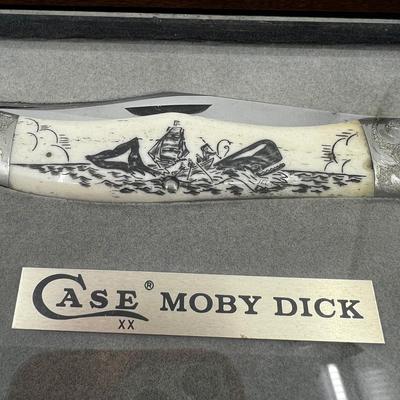 466 Case XX No.165 SAB SSP Moby Dick Engraved Pocket Knife