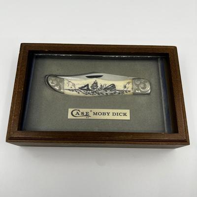 466 Case XX No.165 SAB SSP Moby Dick Engraved Pocket Knife