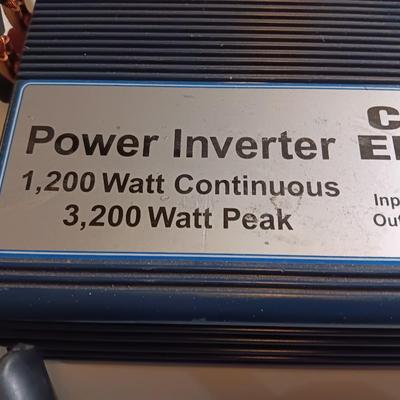 Chicago Electric Power systems Power Inverter 1,200 watt continuous 3,200-watt peak