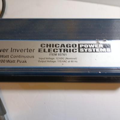 Chicago Electric Power systems Power Inverter 1,200 watt continuous 3,200-watt peak