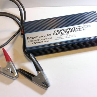 Chicago Electric Power systems Power Inverter 1,200 watt continuous 3,200-watt peak