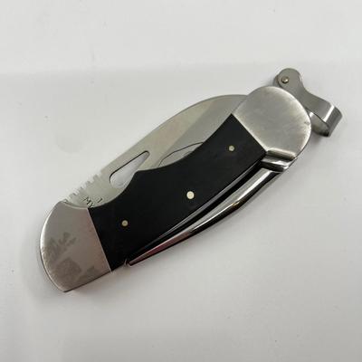 469 Myerchin Marine Classics Model B-300 Offshore Folder Sailing Rigging Knife with Sheath