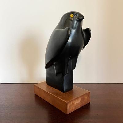 Vintage 1955 Horus Falcon On Base Alva Museum Replicas