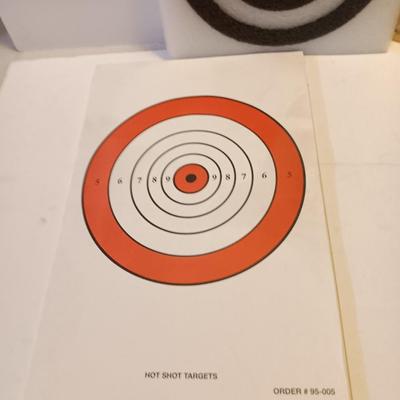 Variety of Targets - target shooting targets Foam & paper