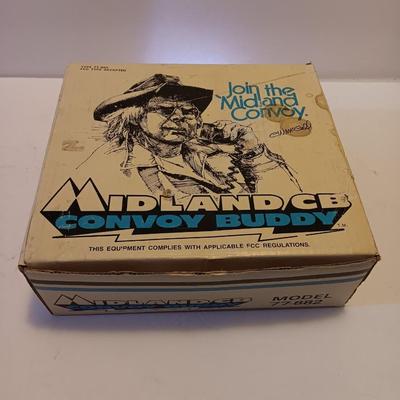 Vintage Midland Convoy Buddy 77-882 CB Radio in box! 1976