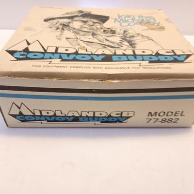 Vintage Midland Convoy Buddy 77-882 CB Radio in box! 1976