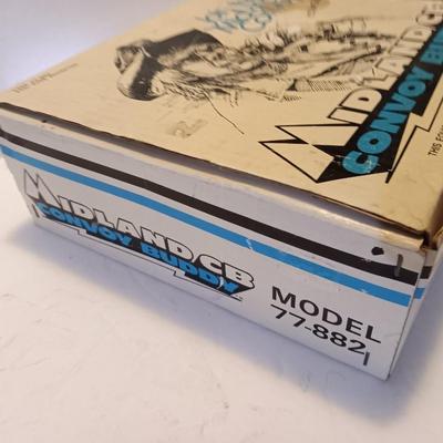 Vintage Midland Convoy Buddy 77-882 CB Radio in box! 1976