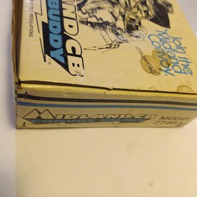 Vintage Midland Convoy Buddy 77-882 CB Radio in box! 1976