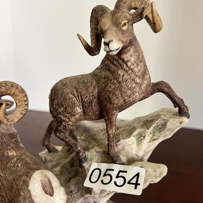 Vintage Lenox Wildlife of the Seven Continents Porcelain Bighorn Sheep