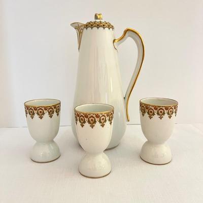 Antique Limoges Porcelain Set - Higgins & Seiter, Haviland & Co.