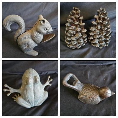 Metal Critters and Bookends (LR-DW)