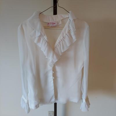 60s & 70s Vintage Matching Sets, Blouses and Skirts Size Small (B1-BBL)