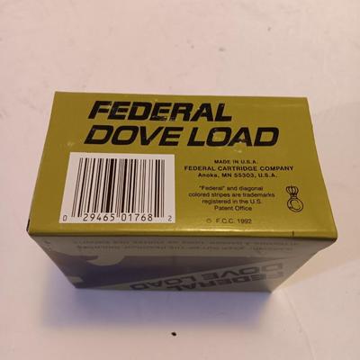 Federal 12 Guage 1 oz. 7 1/2 Dove and small Game Ammunition - 60 Shells