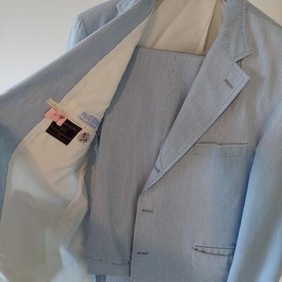 Mens Vintage Suits Inc. Made in Asheville & More Plus Ties (B1-BBL)