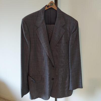 Mens Vintage Suits Inc. Made in Asheville & More Plus Ties (B1-BBL)
