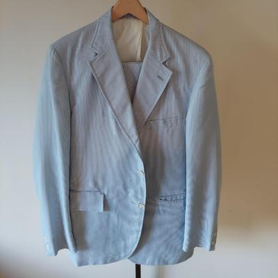 Mens Vintage Suits Inc. Made in Asheville & More Plus Ties (B1-BBL)