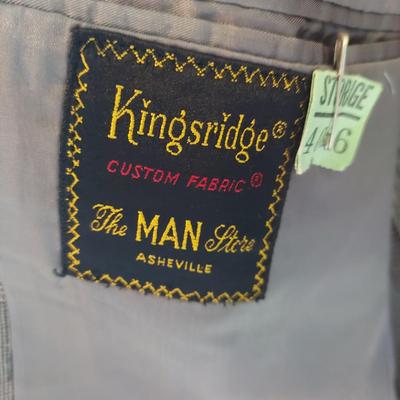 Mens Vintage Suits Inc. Made in Asheville & More Plus Ties (B1-BBL)