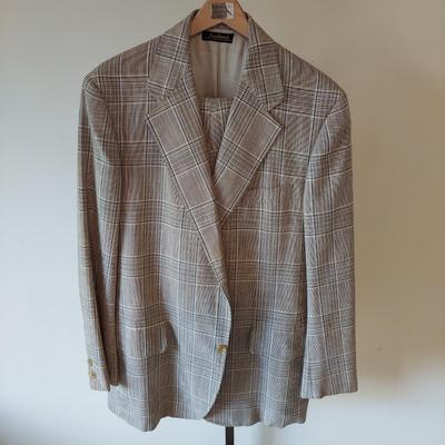 Mens Vintage Suits Inc. Made in Asheville & More Plus Ties (B1-BBL)