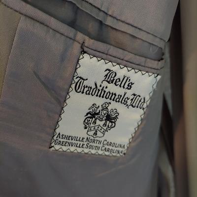 Mens Vintage Suits Inc. Made in Asheville & More Plus Ties (B1-BBL)