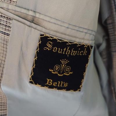 Mens Vintage Suits Inc. Made in Asheville & More Plus Ties (B1-BBL)