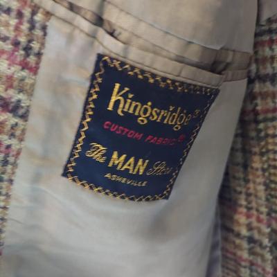 Mens Vintage Suits Inc. Made in Asheville & More Plus Ties (B1-BBL)