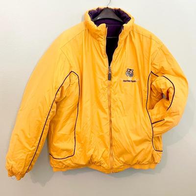 LSU ~ Size 2XL ~ Reversible Puffy/Rain Jacket