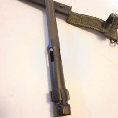 FN FAL C bayonet, Belgium M63 with scabbard