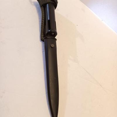 FN FAL C bayonet, Belgium M63 with scabbard