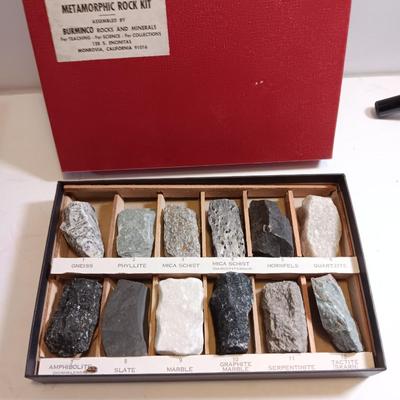 Complete Burminco rocks & Minerals Metamorphic Rock Kit -- Kit NO. K-551-B
