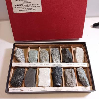 Complete Burminco rocks & Minerals Metamorphic Rock Kit -- Kit NO. K-551-B