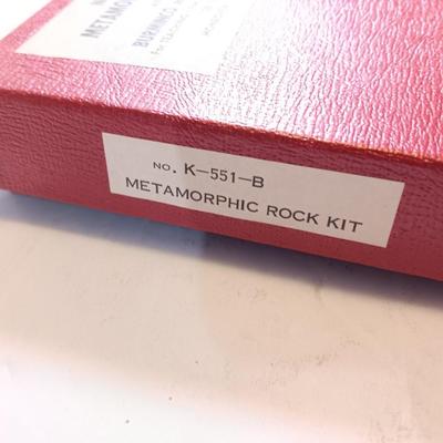 Complete Burminco rocks & Minerals Metamorphic Rock Kit -- Kit NO. K-551-B