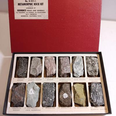 Complete Burminco rocks & Minerals Metamorphic Rock Kit -- Kit NO. K-551-C