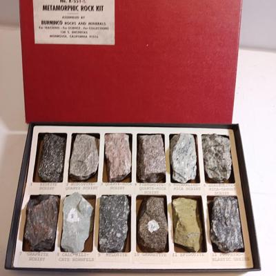 Complete Burminco rocks & Minerals Metamorphic Rock Kit -- Kit NO. K-551-C