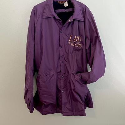 PLA-JAC BY DUNBROOKE ~ LSU ~ Size XXL ~ Tigers Rain Jacket