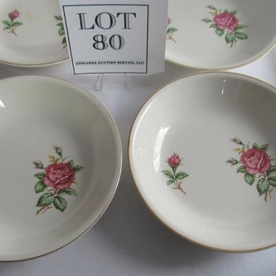 Lot of 4 Vintage Paden City Soup or Salad Bowls