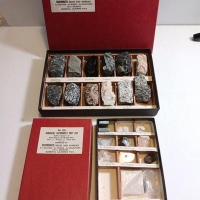 Barminco Rocks & Minerals Igneous Rock kit with Mineral Hardness kit -- 2 kits !