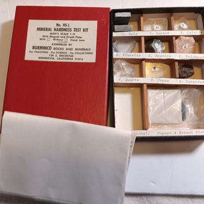 Barminco Rocks & Minerals Igneous Rock kit with Mineral Hardness kit -- 2 kits !