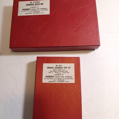 Barminco Rocks & Minerals Igneous Rock kit with Mineral Hardness kit -- 2 kits !