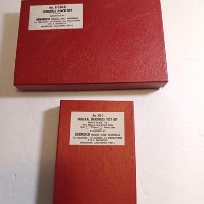 Barminco Rocks & Minerals Igneous Rock kit with Mineral Hardness kit -- 2 kits !