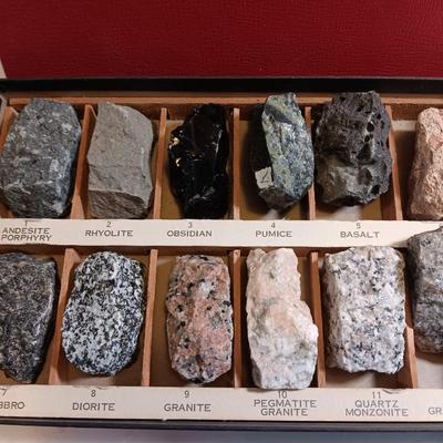 Barminco Rocks & Minerals Igneous Rock kit with Mineral Hardness kit -- 2 kits !