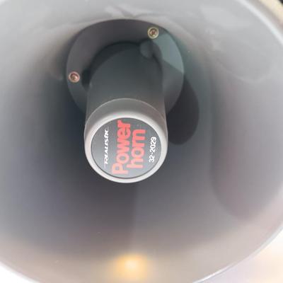 Craftsman 12 volt spotlight and a Realistic power horn