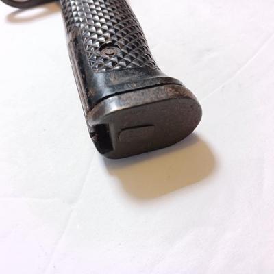 Military Issued U.S.A - U.S. Army M8A1 Bayonet, with Scabbard and nylon storage case.