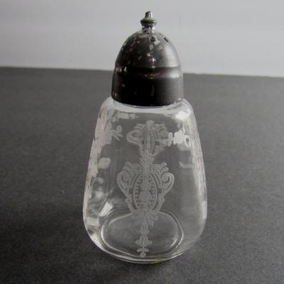 Vintage Cambridge Rosepoint Individual Sugar and Creamer and Salt Shaker