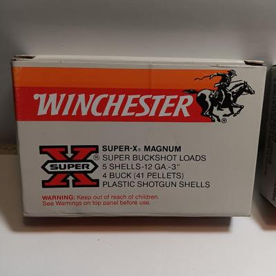 Winchester Super X Magnum 12 Guage 3" shotgun shells - 2 boxes
