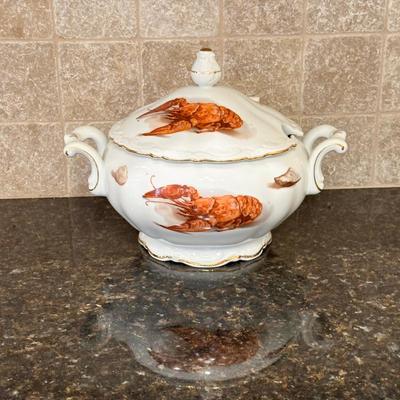 BAVARIA ~ Lobster / Crawfish Soup Tureen ~ Ladle Not Included