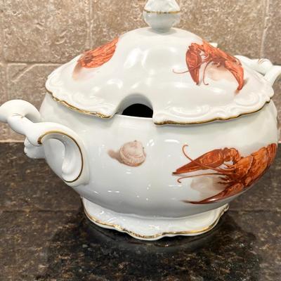 BAVARIA ~ Lobster / Crawfish Soup Tureen ~ Ladle Not Included