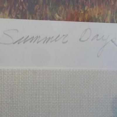 Artist Proof of "Summer Days" by Fred Stone.